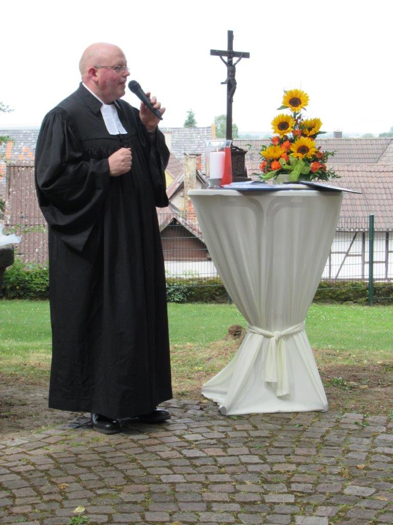 Open Air Taufe Predigt