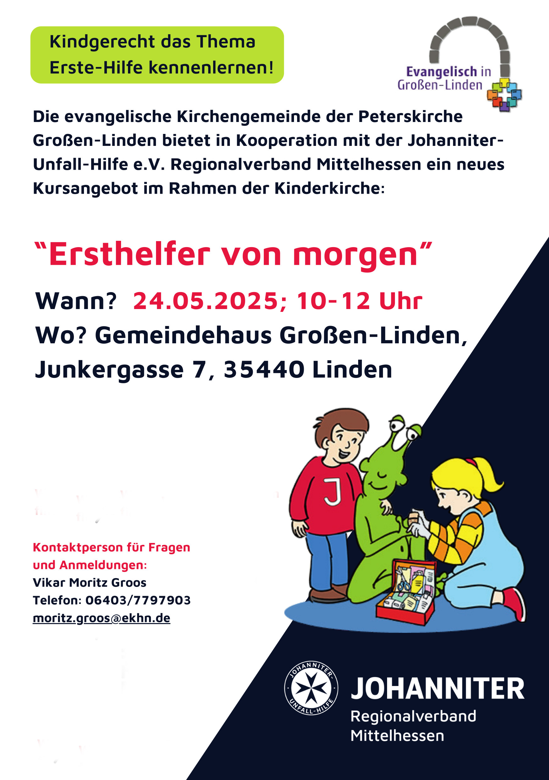 Ersthelfer ohne QR